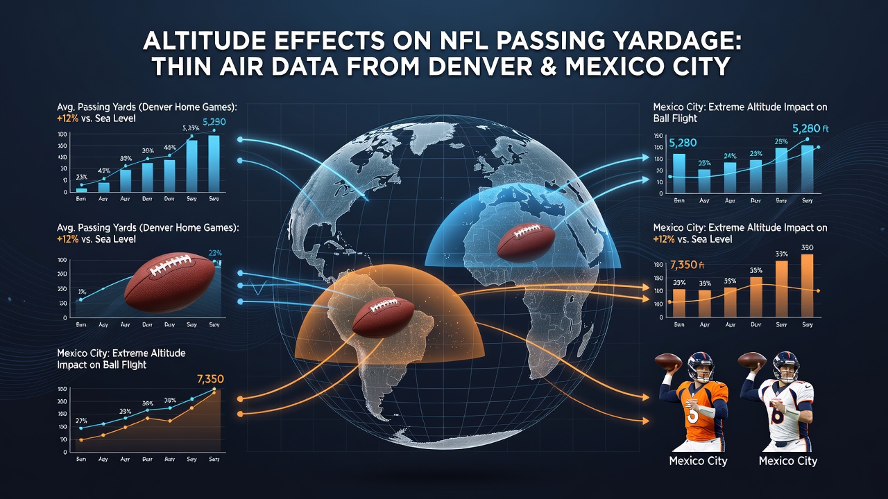 Mexico City stadium view highlighting extreme altitude setting for NFL games